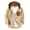 03407-Apricot, variant on Mens Flannel Hoodie Shirts Casual Long Sleeve Hoodie Shirt Jacket for Men Button Down Flannel Plaid Shackets with Hood