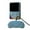 as show C, variant on Giunmcul Reduced Price JP09 Handheld Game Console Nostalgic Game Can TV Connect 3.0-inch Rocker Arcade 500 In