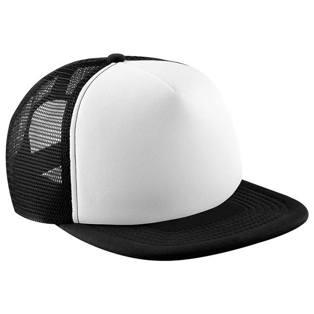 Beechfield Vintage Plain Snap-Back Trucker Cap