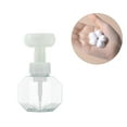 thumbnail image 2 of Foam Hand Soap Dispenser, 300Ml Plastic Flower Foam Bottle with Press Pump, Clear Durable Pp Material for Bathroom Kitchen Hand Washing, 2 of 3