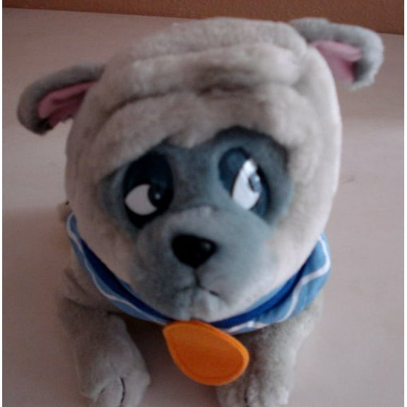Pocohontas Percy the Dog Large Chunky Plush - 11 Inches Long By 10 Inches Tall