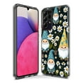 thumbnail image 3 of MUNDAZE Samsung Galaxy A02S Cute White Daisies Gnomes Flowers Floral Double Layer Phone Case Cover, 3 of 5