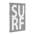 thumbnail image 3 of Stupell Industries Rustic Lodge Surf Word on Grey Canvas Art, 30 x 45, by Jamie MacDowell, 3 of 8