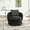 Dark Gray, variant on CQSXDA Round 30 Inch Swivel Barrel Accent Chair with Pillow, Chenille Upholstered Comfy Club Sofa for Living Room