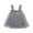 Gray, variant on Odeerbi 2025 Baby Girls Layered Butterfly Tulle Dresses Toddler Sleeveless Princess Dress