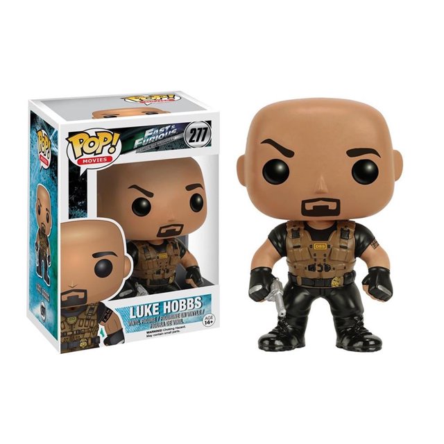 Figura Funko Pop Movies Fast and Furious Luke Hobbs 6.2 Pulgadas