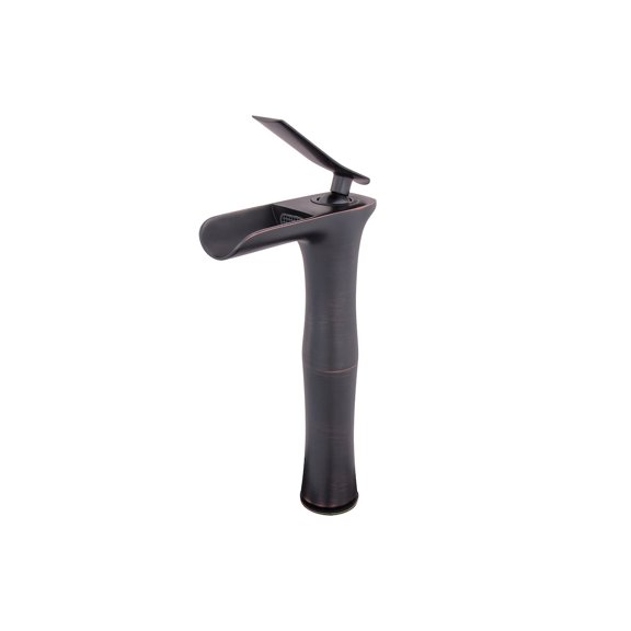 Novatto  VICTORIA Single Lever Waterfall Vessel Faucet, Oil Rubbed Bronze