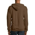 thumbnail image 2 of Hanes Men's and Big Men's Ecosmart Fleece Full Zip Hooded Jacket, up to Size 3XL, 2 of 6