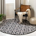 thumbnail image 2 of SAFAVIEH Four Seasons FRS448A Black / Ivory Rug, 2 of 10