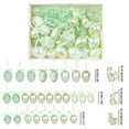thumbnail image 4 of 30 Pcs Easter Eggs Artificial Speckled Foam Eggs Pastel Green Blue Decorative Eggs 1.18" for Neutral Spring Easter Table Decor Bowl Basket Filler DIY Wreath Party Favor, 4 of 6