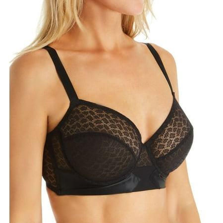 

Women s Implicite 26G305 Revolution Longline Underwire Bra (Black 34C)