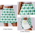 thumbnail image 5 of Pinspark Golf Skirts for Women 17" Tennis Skirt with 4 Pockets Stretchy Pickleball Skort Quick Dry Active Skirts A Line Skorts for Women Dressy Casual, 5 of 6