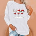 thumbnail image 1 of Birdeem Mode Femmes T-Shirt à Manches Longues Col Rond Imprimé Chandail en Molleton Blouse Tops, 1 of 1