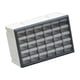thumbnail image 5 of Organizador de almacenamiento de 30 cajones, armario para manualidades, para guardar tuercas y tornillos. gris y blanco, 5 of 9
