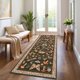 thumbnail image 3 of Qinaqin 2*6ft (61*183cm) Pearl Velvet 350Gsm cm de Anchoeight (Total About 1150Gsm) Cotton Tpr Anchoashed Folding Carpet Moderno Grass And Anchoarblers brown, 3 of 8