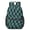Blue and Black, variant on Pink and Black Wavy Checkered Pattern 17" School Backpacks for Teens,Waterproof Oxford Fabric,S-Shape Padded Straps for School,Travel,Hiking,Camping
