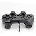 thumbnail image 4 of RetroFam Control PS2 con Cable Dualshock Compatible con PlayStation 2, Negro, 4 of 5