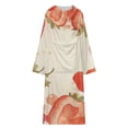thumbnail image 5 of Strawberry Fruit Watercolor Bathrobe Plush Bathrobe Cozy Unisex Winter Bathrobe Warm Water Absorbent, 5 of 9