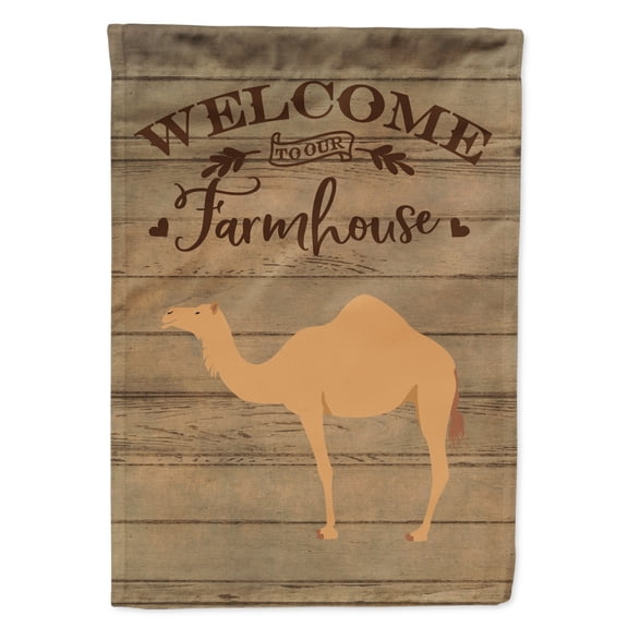 Arabian Camel Dromedary Welcome Flag Canvas House Size