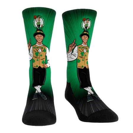

Rock Em Socks Boston Celtics Mascot Pump Up Crew Socks