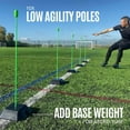 thumbnail image 5 of QUICKPLAY PRO Speed + Agility Set, Multi-Sport Training Agility Poles | Cones | Speed Hurdles | Soccer Tennis | Crowd Barrier, 5 of 8