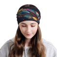 thumbnail image 5 of KLL Colorful Patterned Snake Pirnt Wicking Running Beanie Head Wrap Cycling Bandana for Men Women, 5 of 8