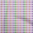 thumbnail image 1 of oneOone Cotton Silk Purple Fabric Geometric Sewing Fabric By The Yard Printed Diy Clothing Sewing Supplies 42 Inch Wide, 1 of 4