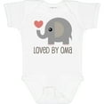 thumbnail image 3 of Inktastic Grandchild Loved by Oma Boys or Girls Baby Bodysuit, 3 of 5
