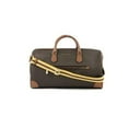 thumbnail image 2 of Michael Kors Travel Large Duffle Bag In PVC Signature (Brown), 2 of 8