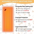 thumbnail image 5 of Dog Heating Pad for Period Cramps Menstrual Pain Relief, Portable Electric Heat Pads USB Powered, Cute Golden Retriever Plush Stuffed Gift, Funny Gifts for Women Teen Girls Christmas Birthday Easter, 5 of 7