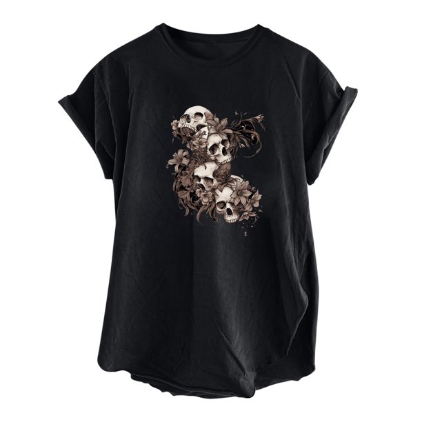 Mujeres Fahion Cuello redondo Mangas caídas Hombros Desgastados Estilo retro Camiseta Nupcial Verano Blusa Túnica Tops Fridja bn2530