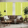 thumbnail image 2 of Ambesonne Lime Green Window Curtains, Lemon Lime Pop Art, Each 28" W x 95" L, Yellow Lime Green, 2 of 5