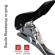Matoen Single Hole Puncher, Circle Paper Punches Handheld Hole Paper Punch Puncher with 8 Sheet Capacity Office Perforating Machines for Craft Paper Tags Clothing Ticket