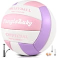 thumbnail image 2 of Voleibol TengiLuky, piel sintética suave al tacto, talla 5, oficial, 2 of 7