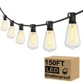 thumbnail image 1 of Luces de cadena para exterior Brightever 46 m, 77 LED, impermeables, 1 of 7