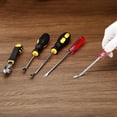 thumbnail image 5 of Quitagrapas para Tapicería, 3 Piezas de 4 Pulgadas, Extractor de Grapas de Construcción Curva en V, Herramienta para Clavar Grapas., 5 of 5