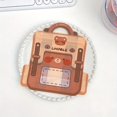 thumbnail image 5 of 10pcs Cute Cartoon Backpack Shape Jewelry Storage Bag Snack Ziplock Packaging Bag, 5 of 5