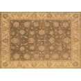 thumbnail image 1 of Ahgly Company Indoor Rectangle Oriental Brown Traditional Area Rugs, 2' x 3', 1 of 4