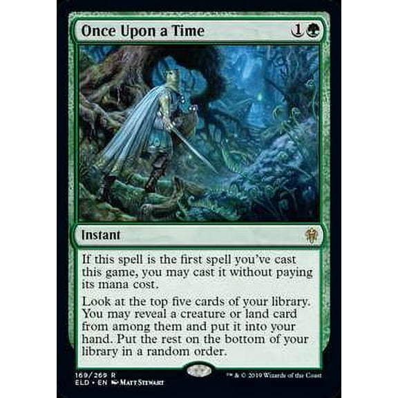 MtG Throne of Eldraine Rare Once Upon a Time #169
