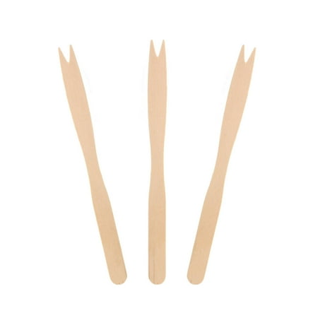 Two Prong Wood Fork, Package of 1000, ALL WOOD CONSTRUCTION: These two ...