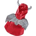 thumbnail image 1 of Minkissy Adorable Puppy Costume Red Polyester Dog Clothing 1Set for Photo Taking, 1 of 6