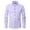 Purple, variant on Azrian Long Sleeve with Turn-down Collar and Button Shirt for Men,Men's Long Sleeve Dress Shirt Regular Fit Casual Button-Down Solid Long Sleeve Turndown Collar Blouse & Shirt