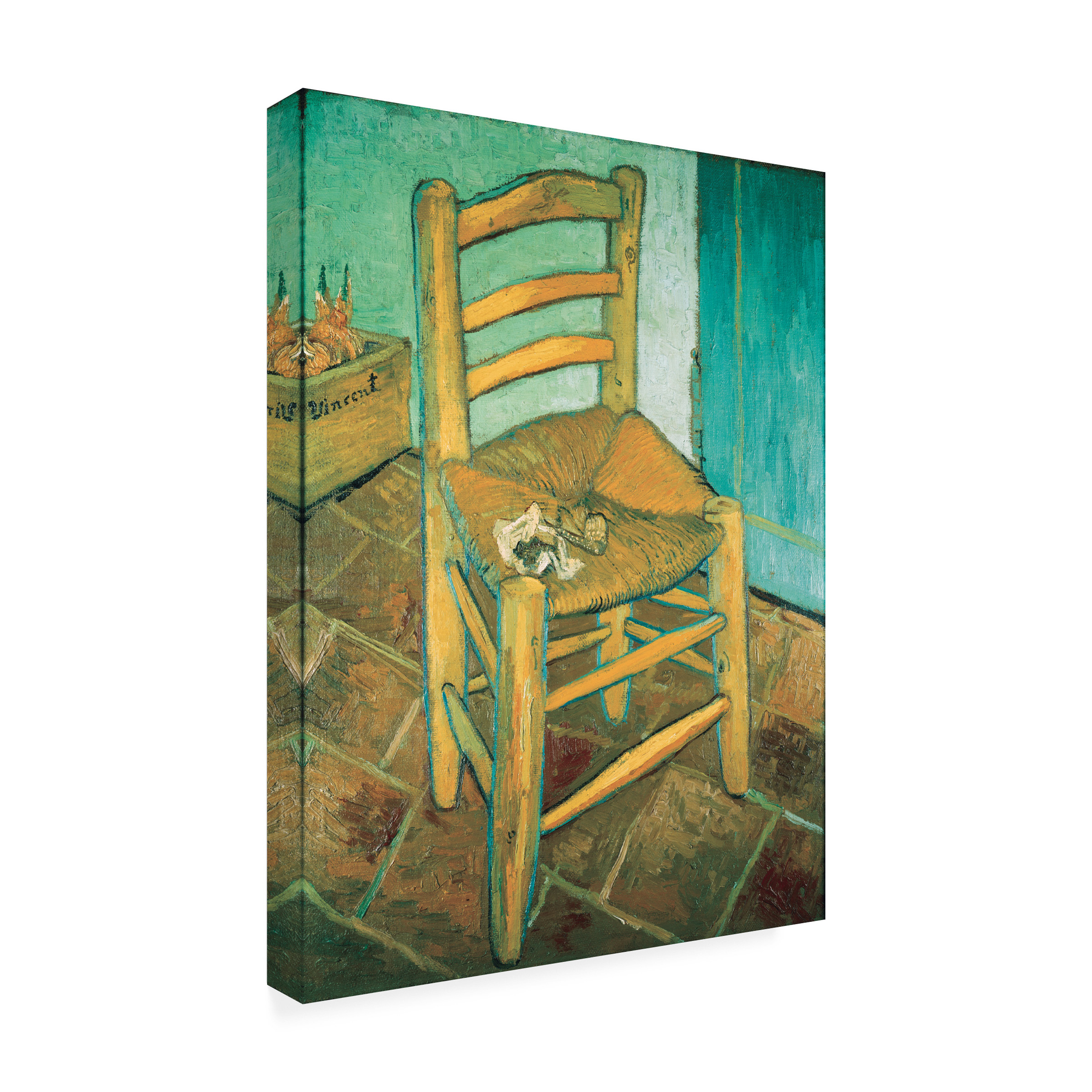 Vincent van Gogh 'Vincent's Chair' Canvas Art