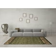 thumbnail image 3 of Ahgly Company Indoor Rectangle Abstract Brown Modern Area Rugs, 7' x 9', 3 of 4