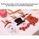 thumbnail image 3 of Soporte para cubiertos de Navidad, nuevo Papá Noel, muñeco de nieve, alce, múltiples estilos, tenedor, cuchara, bolsas, regalo, cubiertos, Kits de decoración para fiestas cara redonda/Papá Noel Naiovety HA070140-01B, 3 of 6