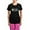 With Pink Pant, variant on CafePress - Peace, Love, Dachshunds Women's Dark Pajamas - Women's Short Sleeve Print T-Shirt and Pants Dark Cotton Pajama Set