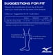 thumbnail image 2 of Rodilleras de voleibol Mizuno LR6 Pro ECO para mujer, grandes, blancas, 2 of 2
