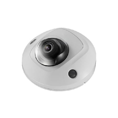 Built In Pinhole - Hikvision 5MP IP H.265 True WDR Mini Dome, Built in Mic, Support Audio 2.8mm Fixed Lens Security Camera