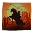 thumbnail image 4 of Cowboy | Pillow Cover | Throw Pillow | Horse Lover Gift | Home Decor | Cactus Decor | Western | Cest Throw Pillows | Vintage Pillow Covers, 4 of 6