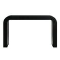 thumbnail image 2 of TOV Furniture Hump Black Acacia Finish Console Table, 2 of 6